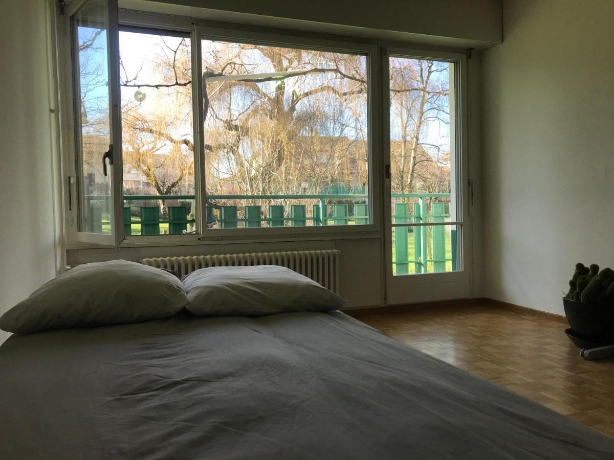 Geneva Bernex - Shared Appartement Roomate Homestay - Tramway 14 Tpg - Viarhona 外观 照片