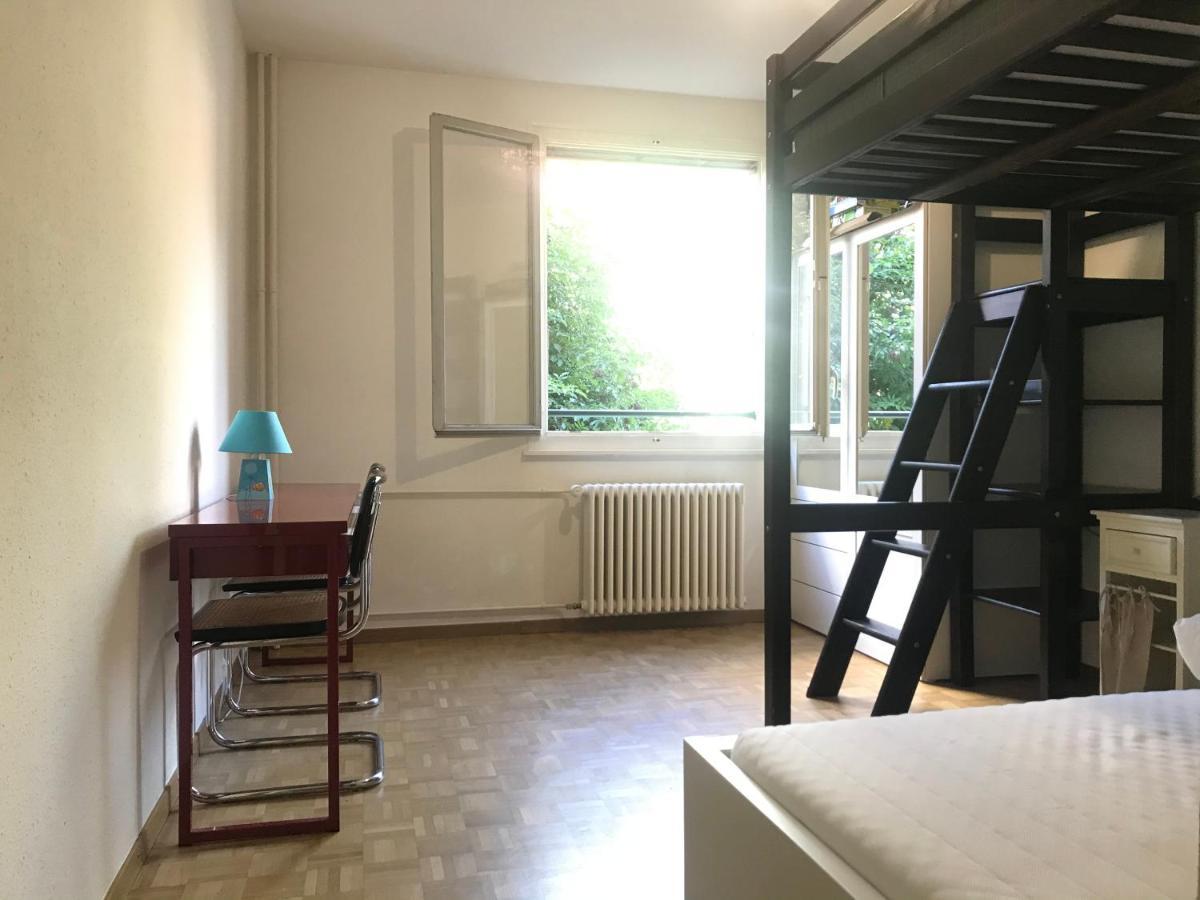 Geneva Bernex - Shared Appartement Roomate Homestay - Tramway 14 Tpg - Viarhona 外观 照片